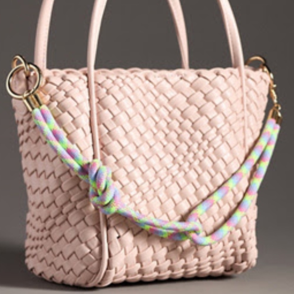 Anthropologie SPORTY CORD BAG CHARM Style No.  4154255580028 Color: Lime